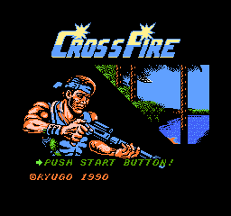 CrossFire (USA prototype) Title Screen